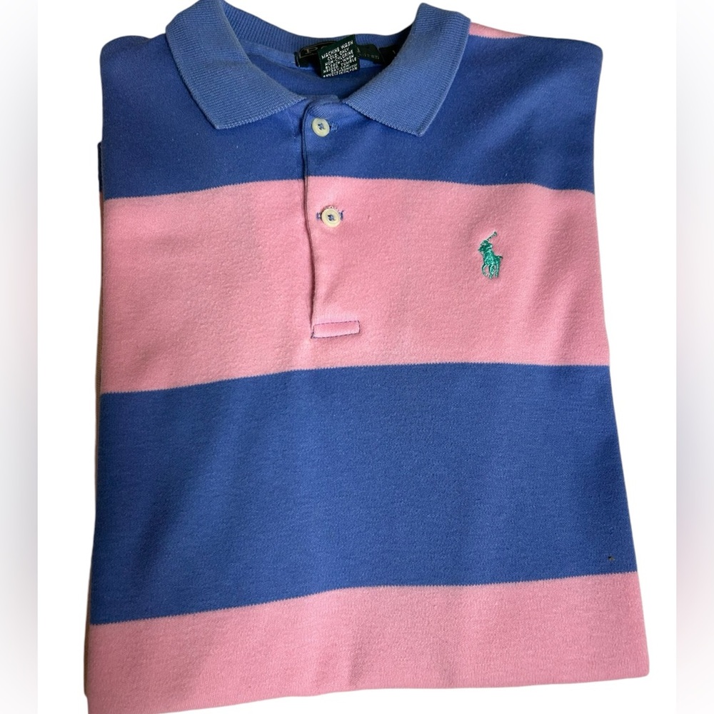 Polo Striped Cotton Tee